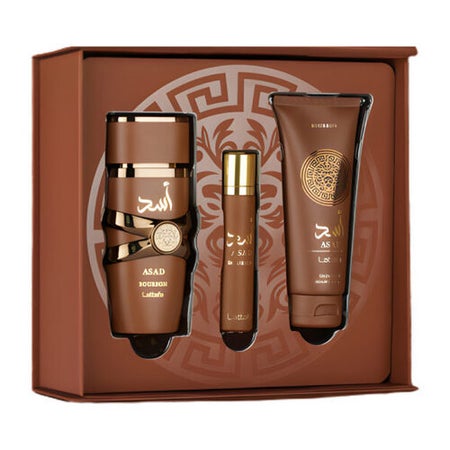 Lattafa Asad Bourbon Gift Set