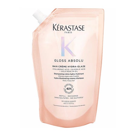Kérastase Gloss Absolu Bain Crème Hydra-Glaze Hydra-illuminating Creamy Shampoo Refill 500 ml